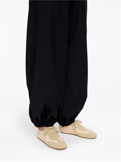 Сникеры из замши и нейлона артикул 1299575001