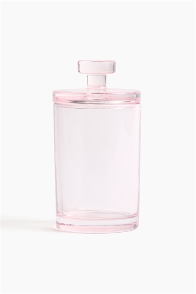 Тонкая стеклянная банка с крышкой артикул 1257799003