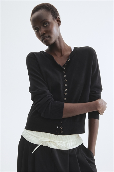 Кардиган из тонкого трикотажа артикул 1332608001