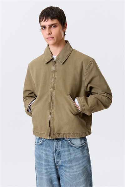 Расслабленный боксерский жакет на молнии артикул 1316058002