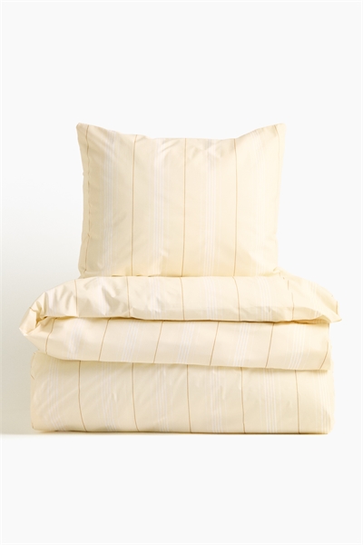 Комплект постельного белья из хлопковой перкали артикул 1308337004