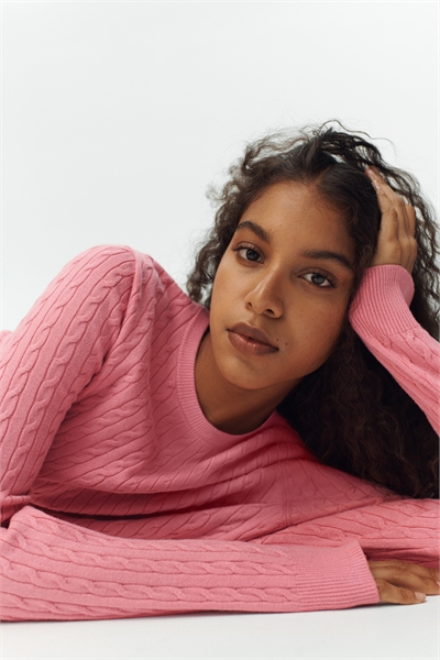 Свитер с косами артикул 1318922001