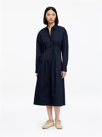 Платье-рубашка со складками артикул 1296627001