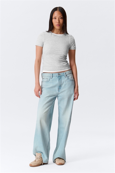 Обтягивающая мини-футболка артикул 1338039008