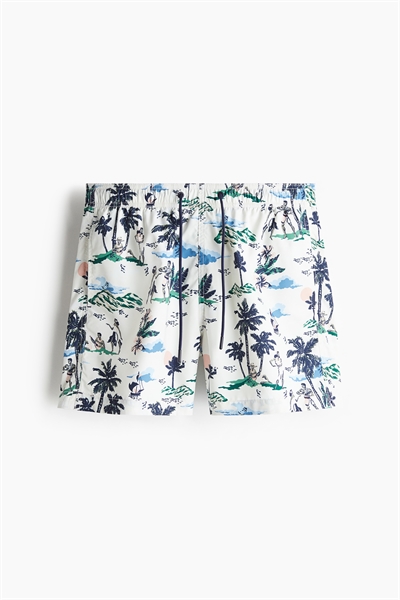 Шорты для плавания с узором артикул 1267379003