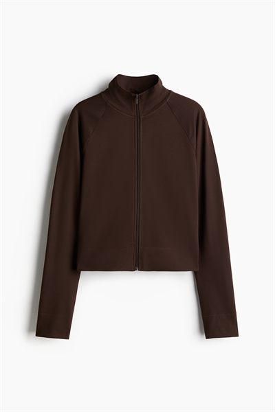 Куртка на молнии из мягкого материала артикул 1281321002