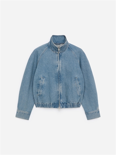 Короткая джинсовая куртка артикул 1321452001