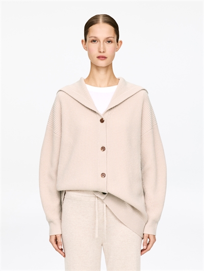 Кардиган с капюшоном из кашемира и шерсти артикул 1324349001