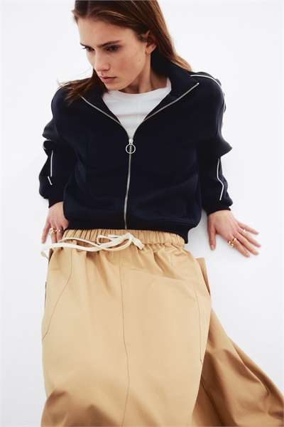 Юбка из хлопка круглой формы артикул 1329565001