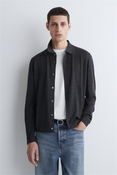 Рубашка из мериносовой шерсти артикул 1327611001