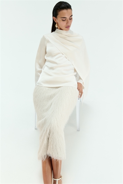 Юбка-карандаш с бахромой артикул 1314797001
