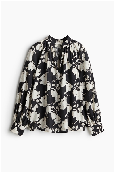 Блузка в стиле оверсайз артикул 1258814002