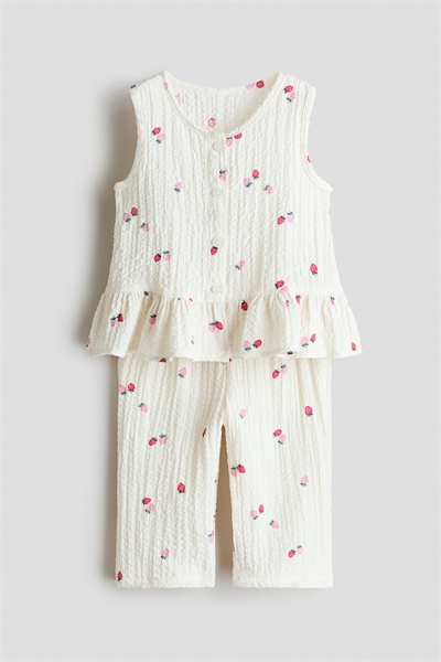 Комплект из двух частей из просаленной ткани артикул 1281634007