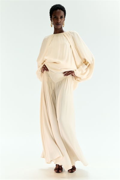 Длинная юбка из вискозы артикул 1314789001