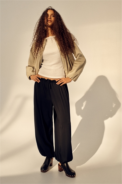 Брюки-балон из джерси артикул 1320753001