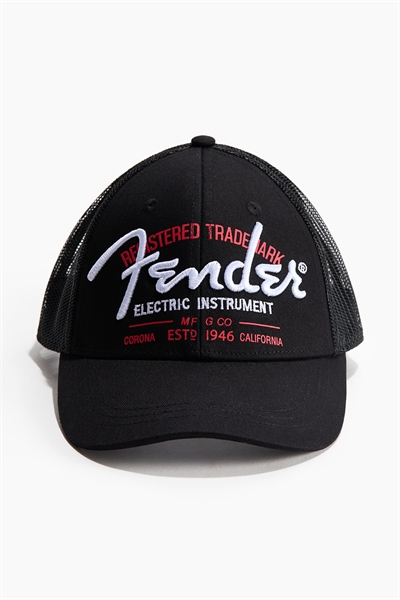 Кепка-тракер с мотивом и деталями артикул 1324339003