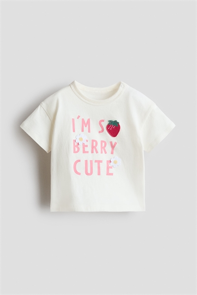 Хлопковая футболка артикул 1327067004