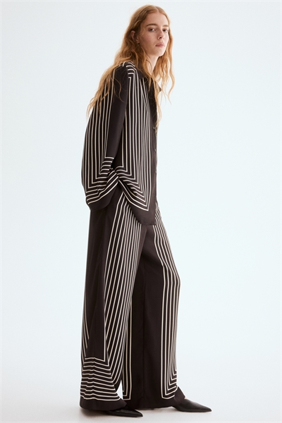 Брюки с эластичным поясом артикул 1328384003