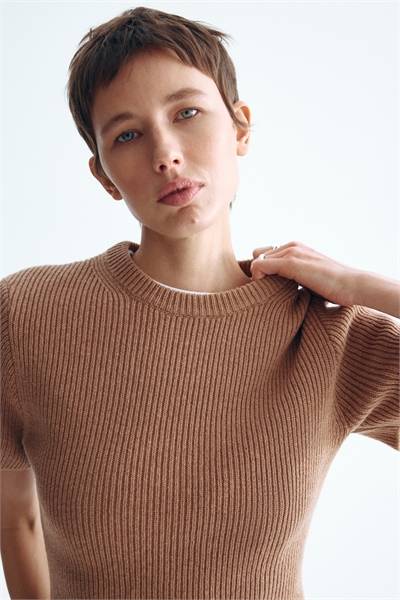 Футболка из смешанной шерсти артикул 1329992002