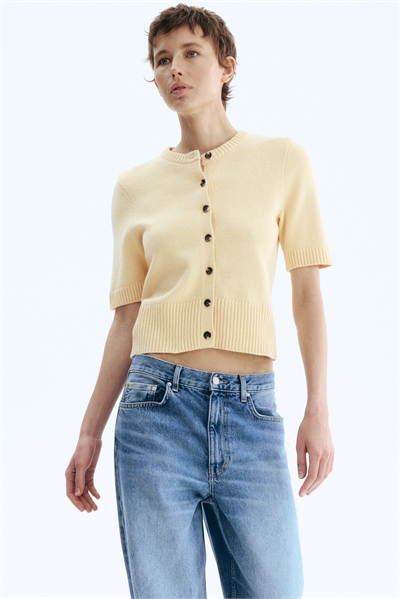 Кардиган с короткими рукавами артикул 1331326003