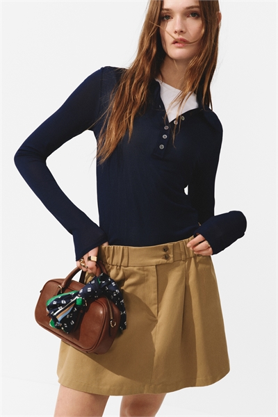 Расклешенная мини-юбка артикул 1332236001