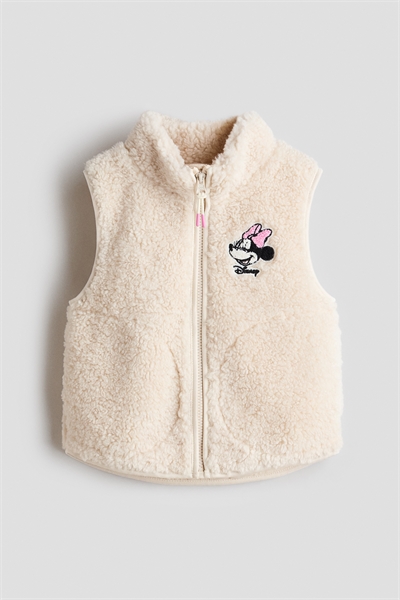 Жилет с мотивом и деталями артикул 1332794001