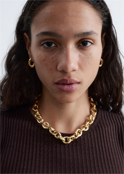 Набор из 2 пар скульптурных сережек артикул 1339242001