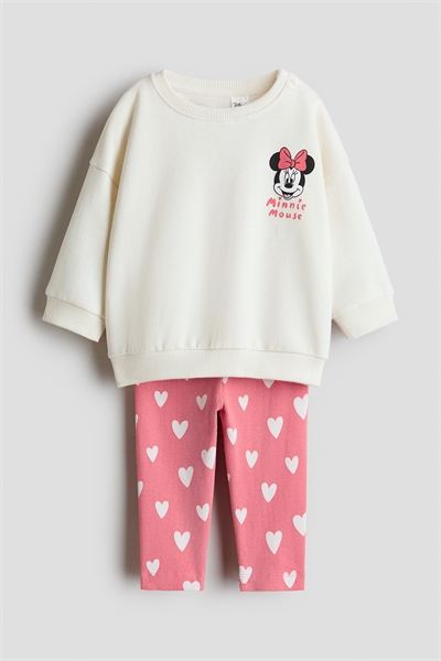 Комплект из 2 предметов: толстовка и леггинсы артикул 1347315001