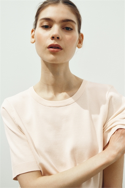 Рубашка из тонкого трикотажа артикул 1260797025