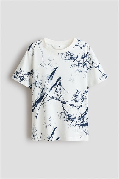 Футболка с принтом хлопковая артикул 1118512061