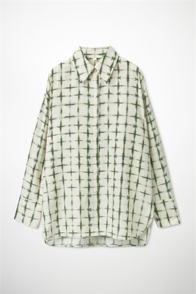 Блузка из шелка с принтом артикул 0995060001