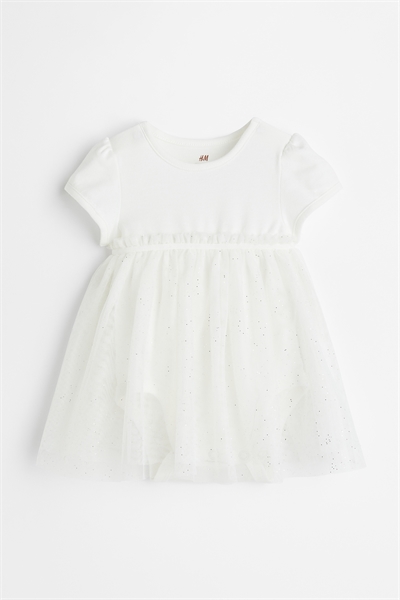 Тюлевое платье с боди артикул 1048505002