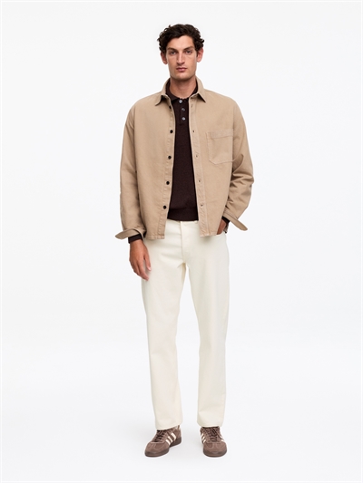 Свободные прямые джинсы OCEAN артикул 1000960009