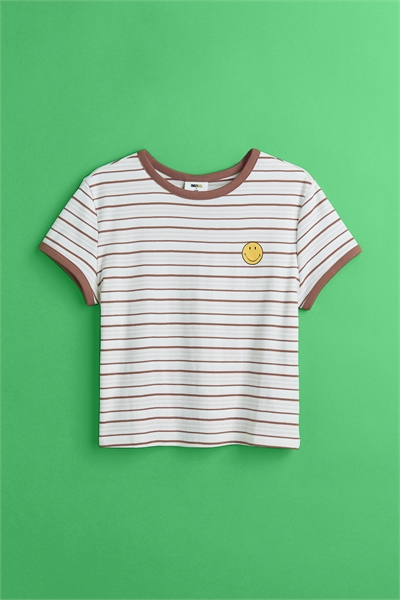 Футболка с принтом H&M+ артикул 1081193002