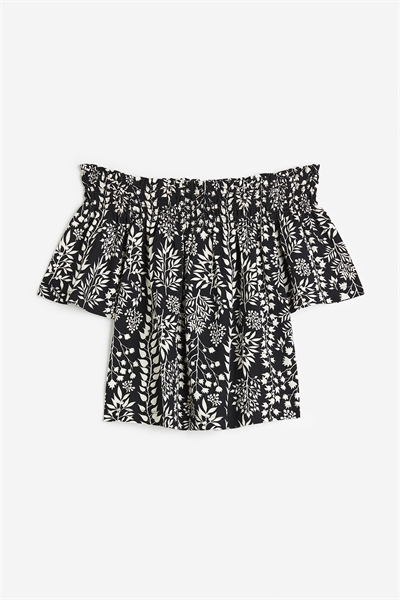 Топ с открытыми плечами артикул 1149098003