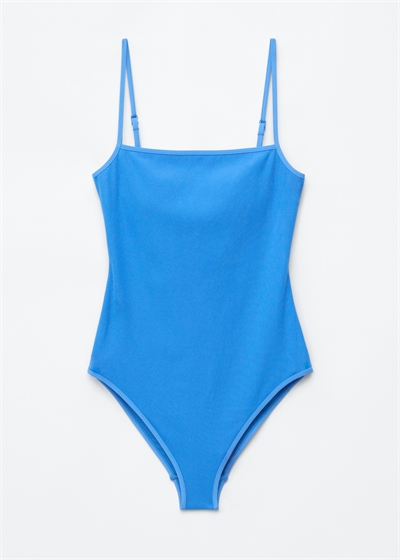 Купальник с контрастной отделкой артикул 1252080004