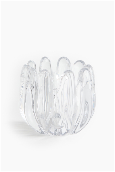 Стеклянный подсвечник для чайных свечей артикул 1320671001