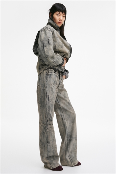 Джинсы с эффектом окраски артикул 1327073001