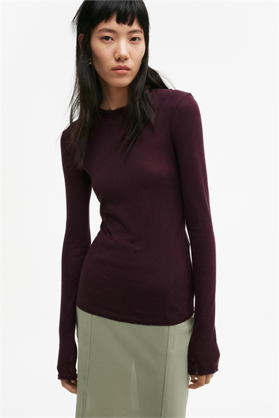 Топ из хлопка пима артикул 1329630001