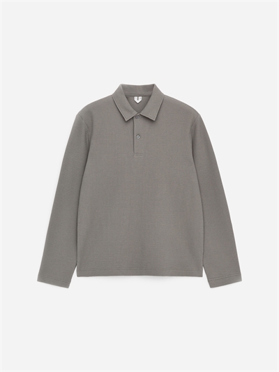 Вафельная рубашка-поло артикул 1337760001