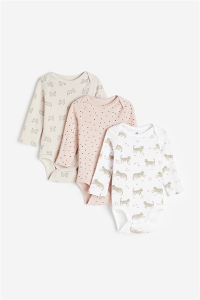 Комплект из 3 штук боди с длинными рукавами артикул 1193965002