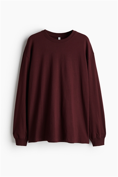 Топ из джерси с длинными рукавами артикул 1113691016