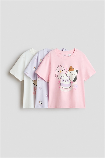 Футболка с принтом из трикотажа, 3 шт артикул 0937175092