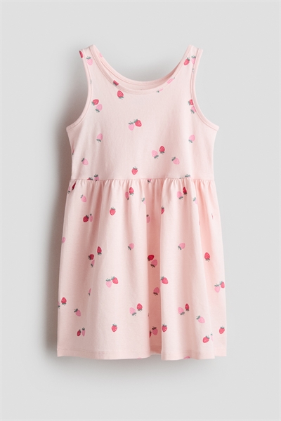 Платье из хлопка с узором артикул 1157735125