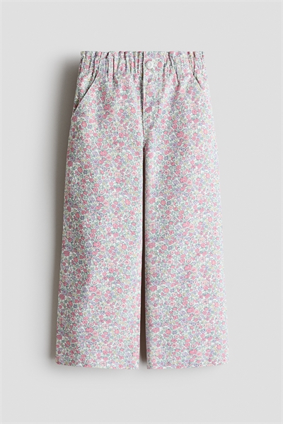 Широкие джинсы на резинке paper bag артикул 1228834034