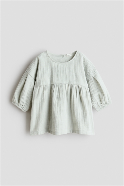 Платье из хлопкового муслина артикул 1270736003