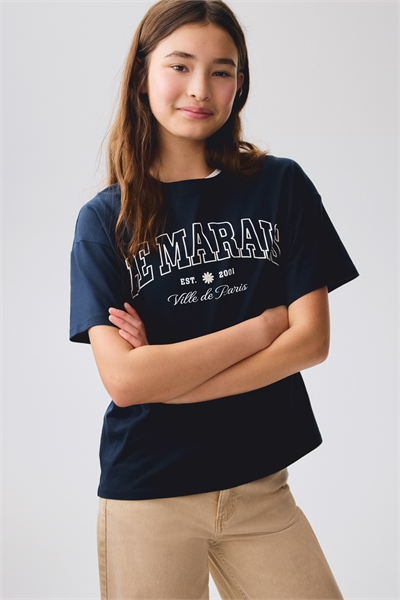 Хлопковая футболка оверсайз артикул 1273446040