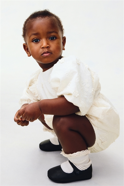 Костюм ромпер в стиле Broderie anglaise артикул 1275111003