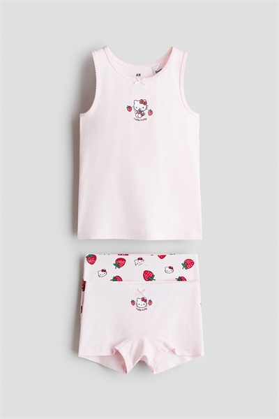 Хлопковый комплект из 3 частей артикул 1300981002