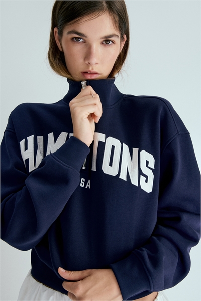 Толстовка на молнии с деталями из мотивов артикул 1329843004